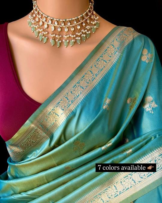 Krishnavi banarasi silk saree indian clothes wholesalers in india